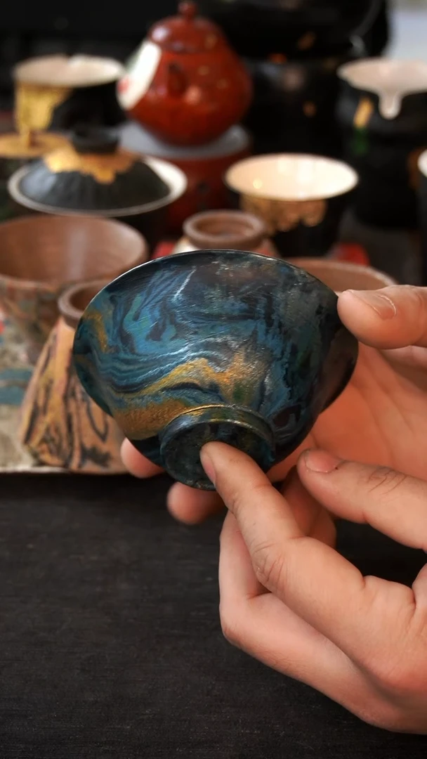 【闪购商品】其他791大漆微瑕小康茶器