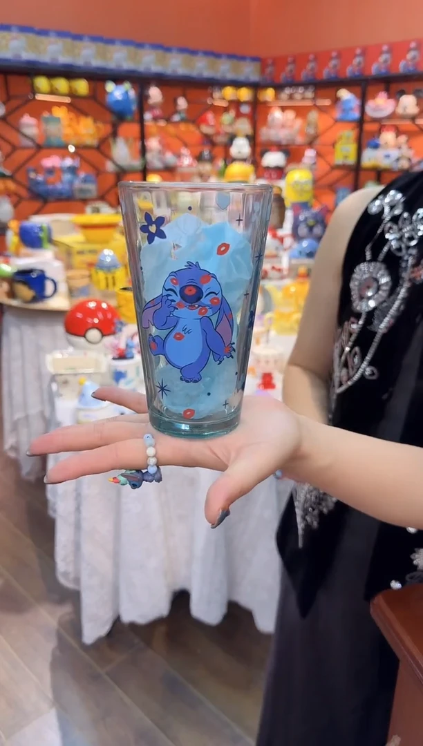 瓷片@@情人节限定款玻璃杯