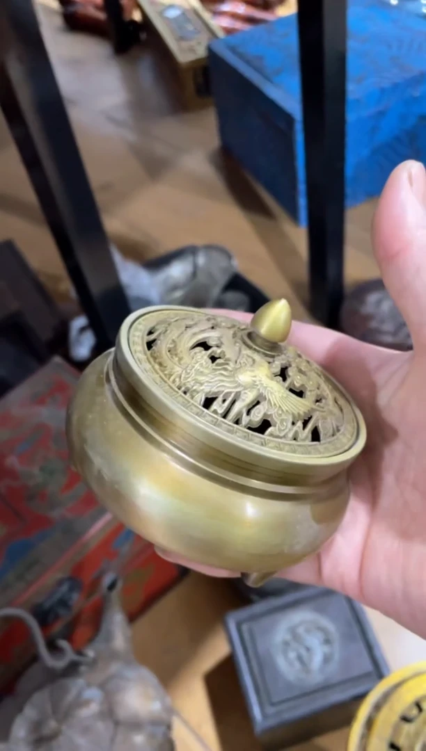 【闪购商品】摆件宫廷影视老旧工艺摆件