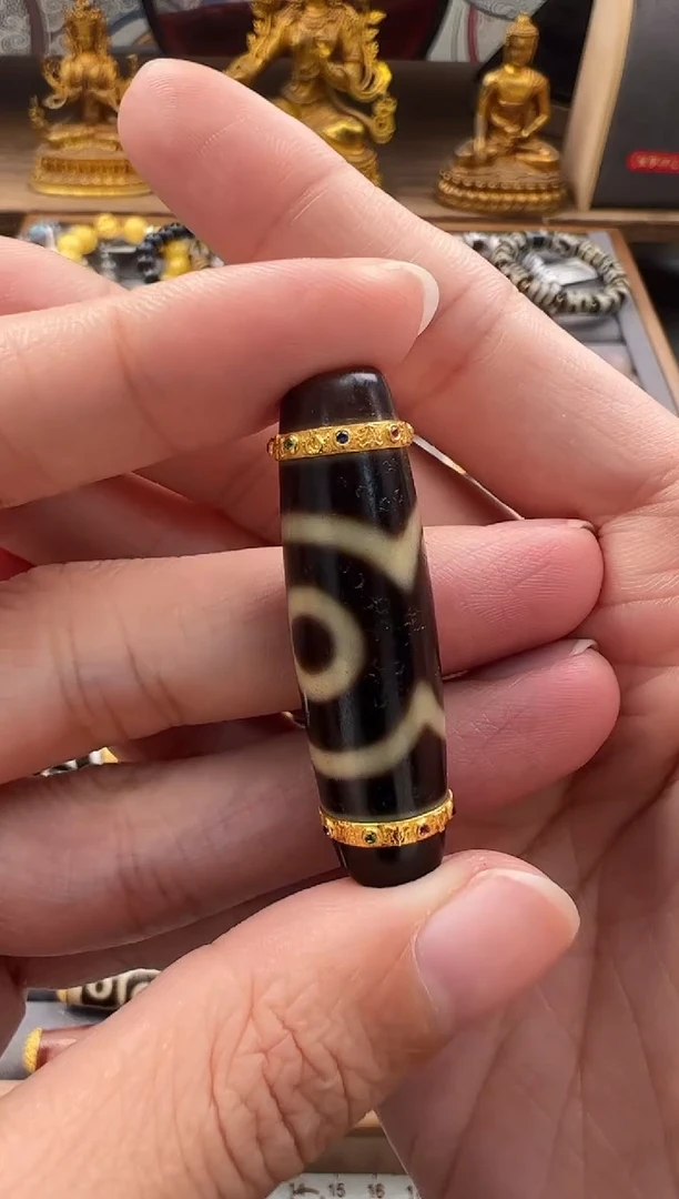 【闪购商品】玛瑙挂件18K金镶嵌吊坠