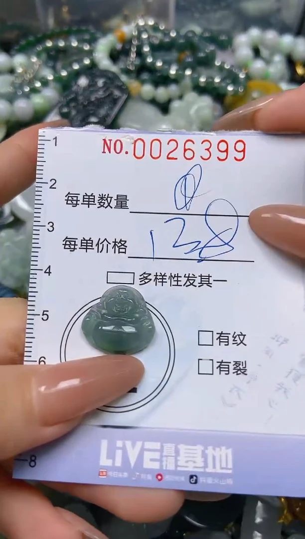 【闪购商品】翡翠颈饰未镶嵌闪购0026399