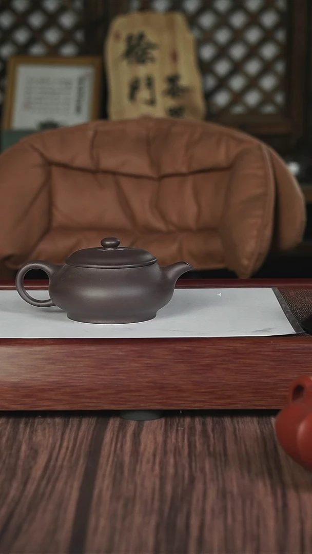 【闪购商品】紫砂茶壶天青  明炉 2