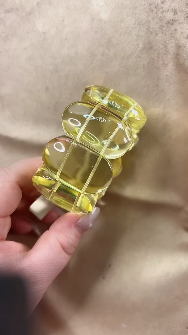 琥珀颈饰未镶嵌手串