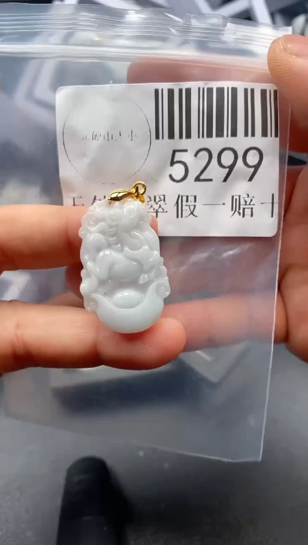 翡翠未镶嵌吊坠(不含链)5299