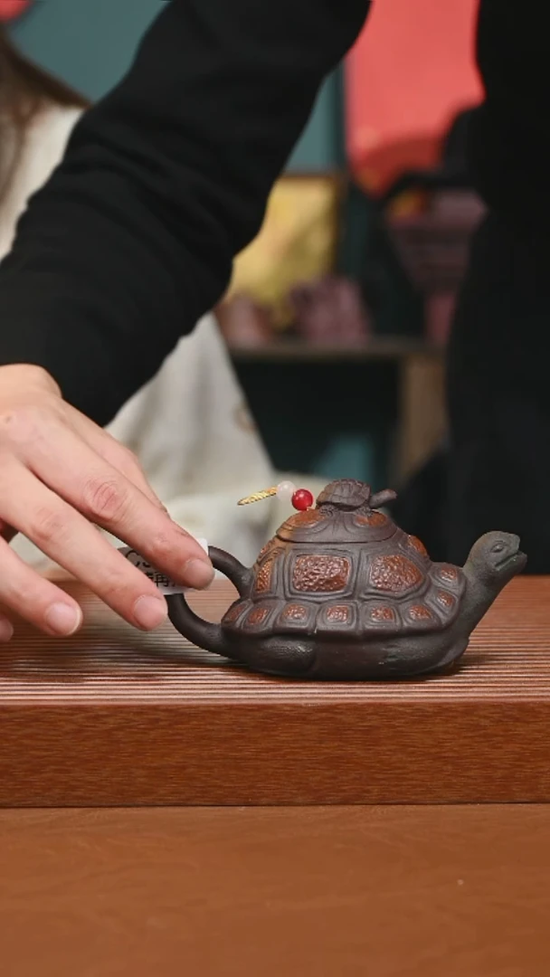 茶壶紫砂精工半手富甲天下530