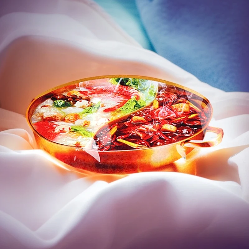 （清真）云南省昭通市兰跃牛油火锅底料160克/袋川味香辣大红袍