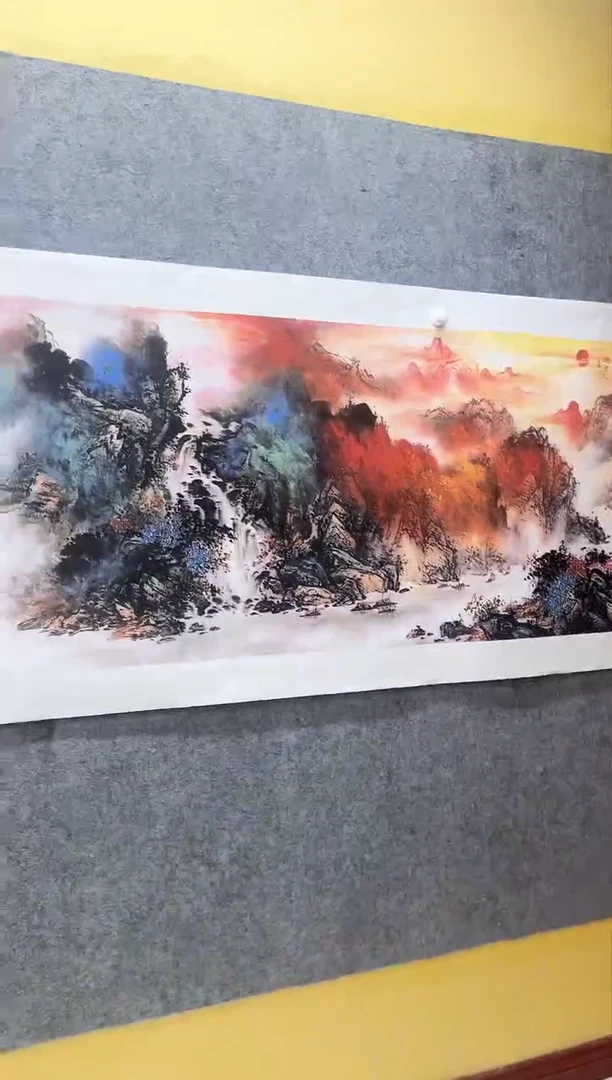 国画九霄甄选国画作品x12