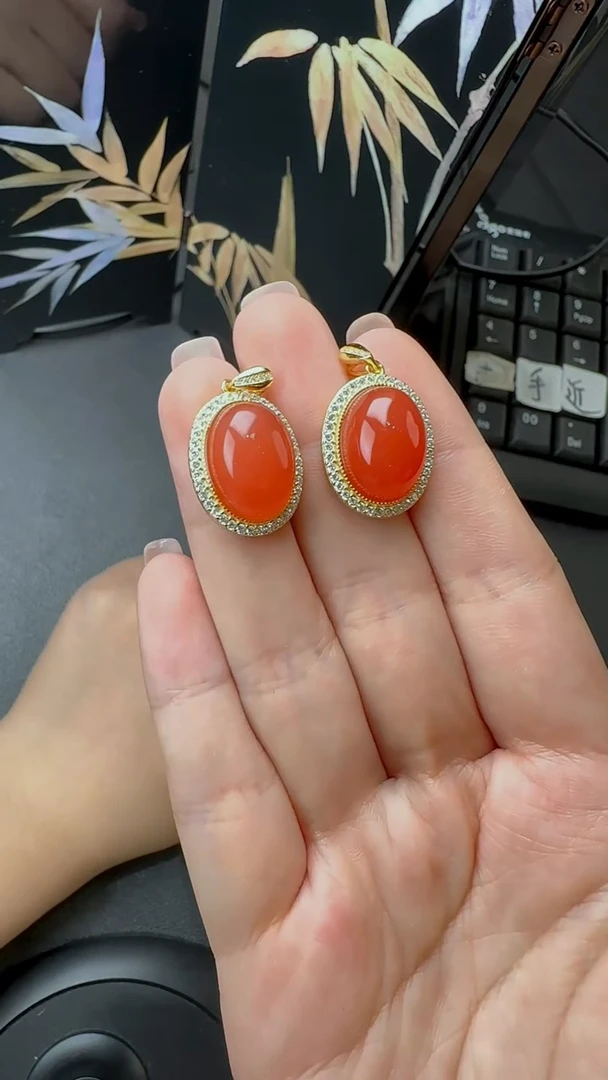 南红玛瑙未镶嵌颈饰JJD0605014多样性发一