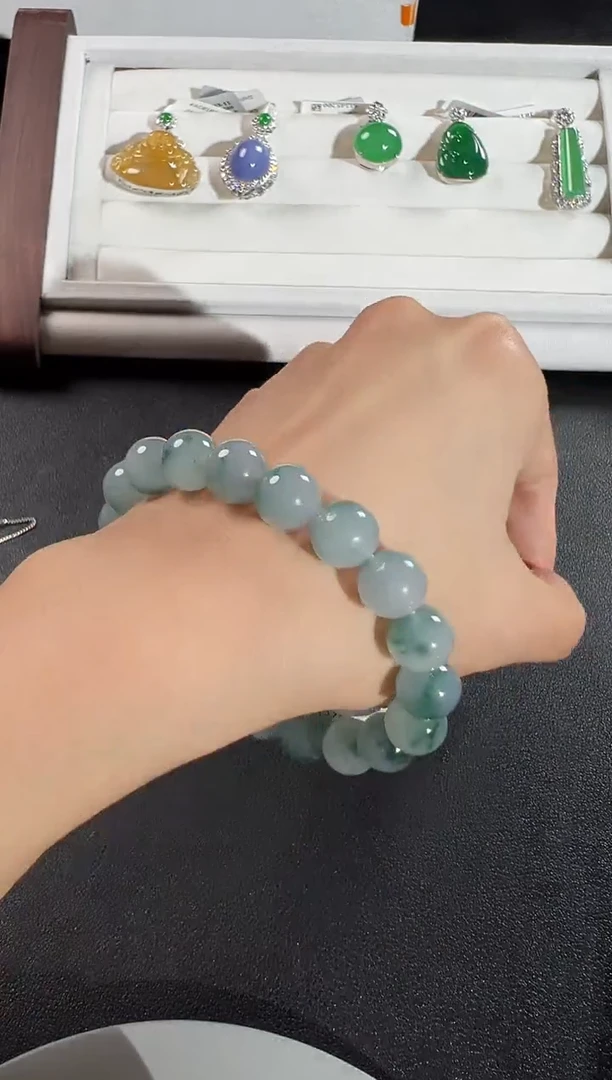 未镶嵌手串翡翠序号74