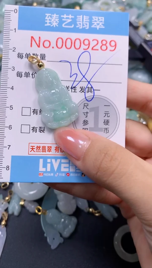 颈饰未镶嵌翡翠9289