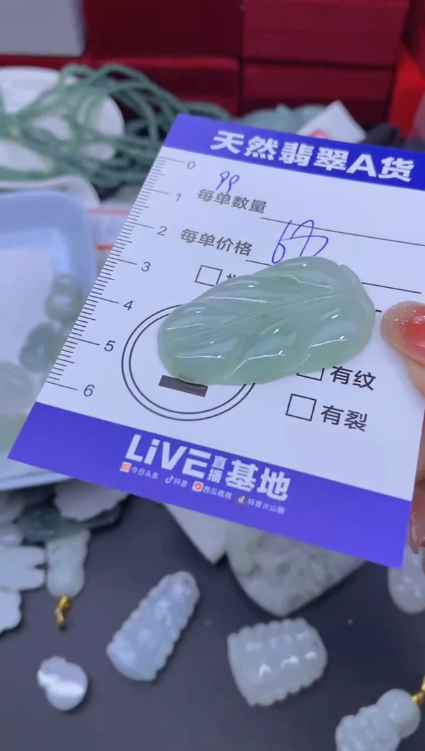 颈饰未镶嵌翡翠天然翡翠A货批量多样性发一件