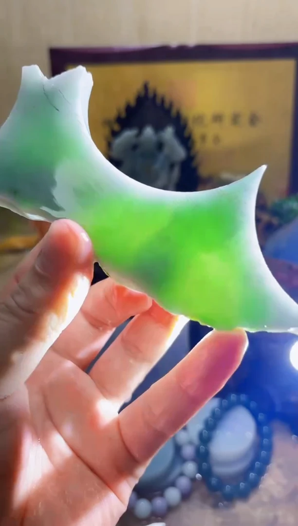 颈饰未镶嵌翡翠A货常星4935