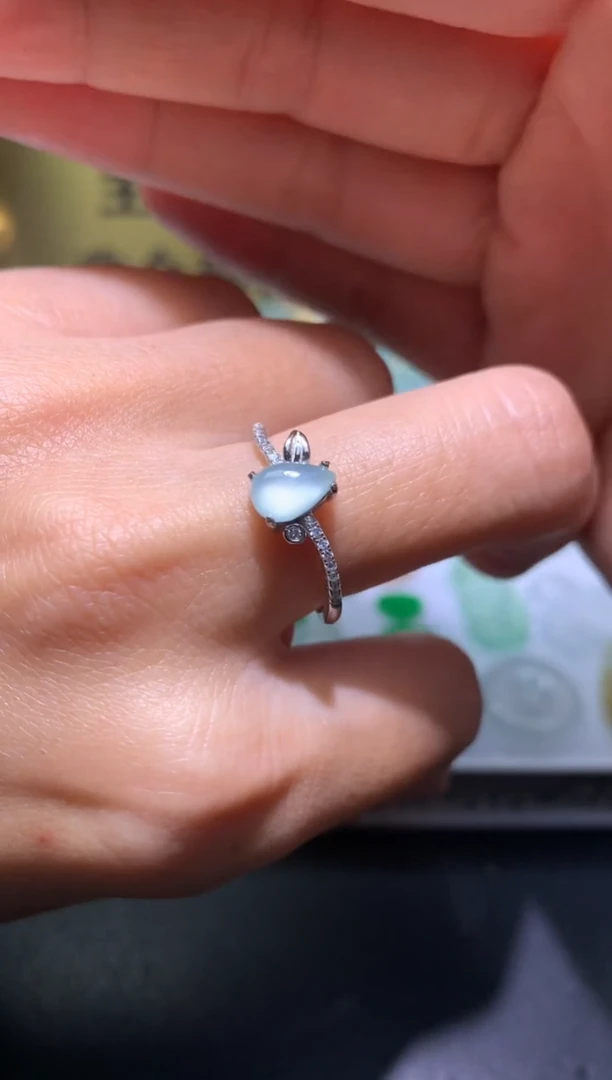 【闪购商品】翡翠颈饰银S925镶嵌净货