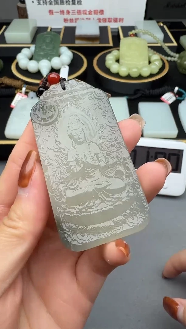 颈饰未镶嵌和田玉1