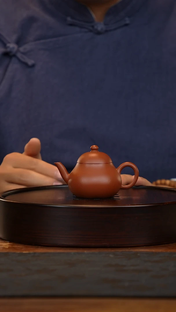 【闪购商品】紫砂茶壶XYT-孟臣矮梨120cc