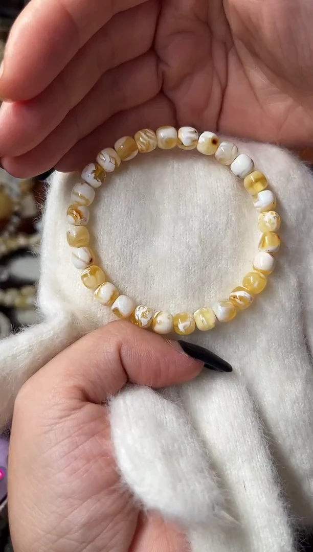 裸石蜜蜡未镶嵌蜜蜡手串