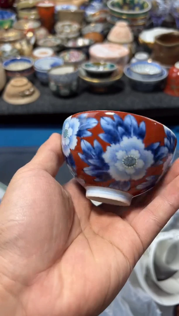 瓷片二****元夏目海外回流瓷器中古品。