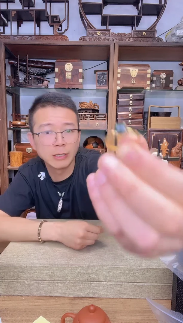 乌木类书架349碧活口戒指