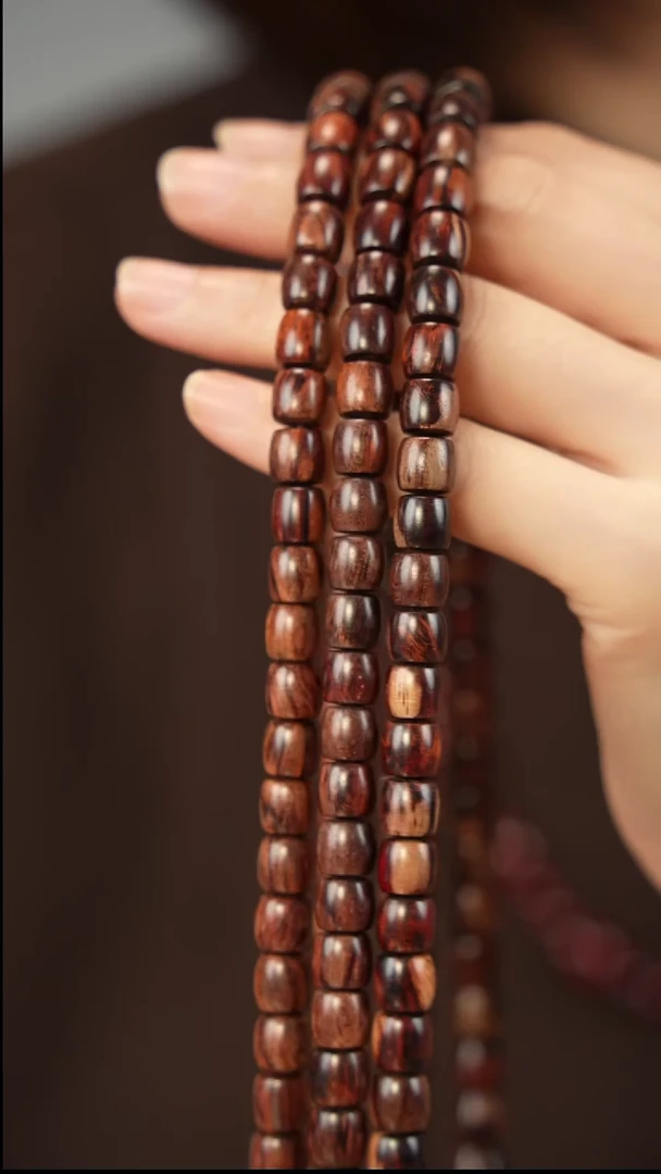 降真香手串/手链红降8x8直切锁骨链-199瑕疵多样性随机发一串