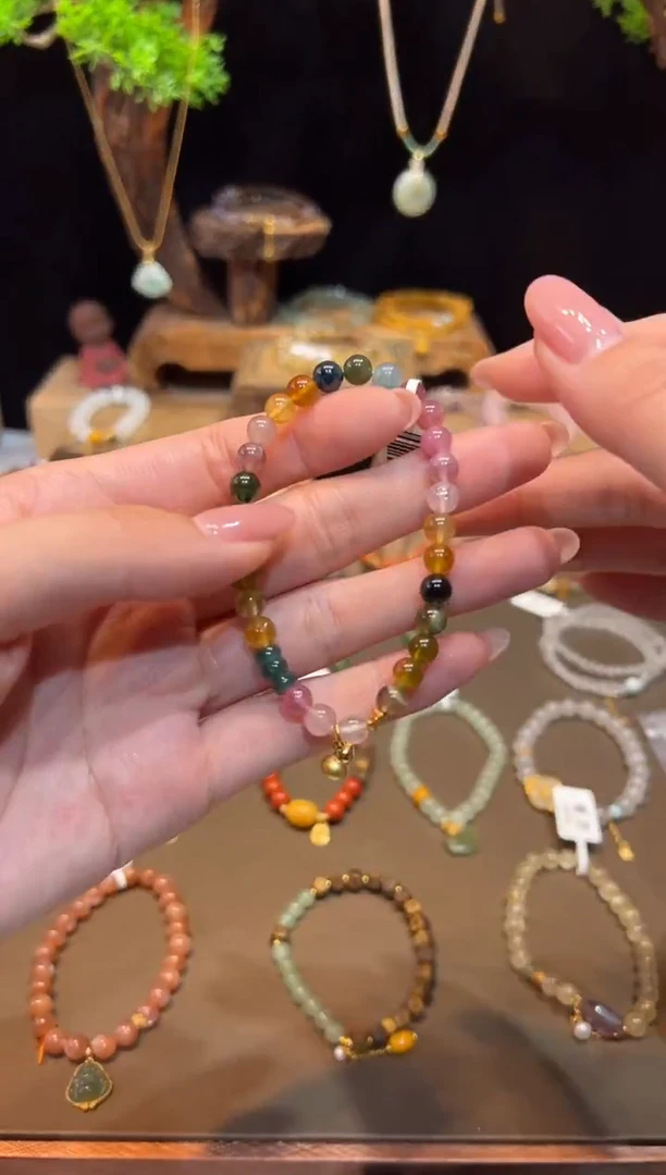 未镶嵌手链碧玺手饰@@F4946