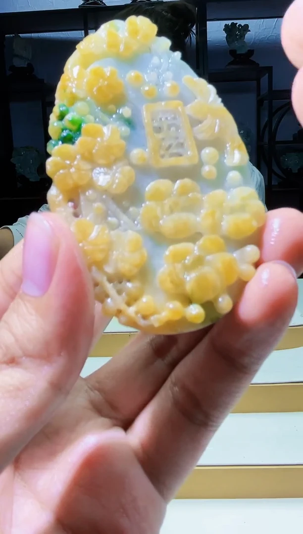 【闪购商品】定制翡翠未镶嵌毛货02190051 