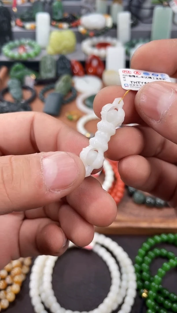 【闪购商品】和田玉配饰未镶嵌多样性发一件THTY6051