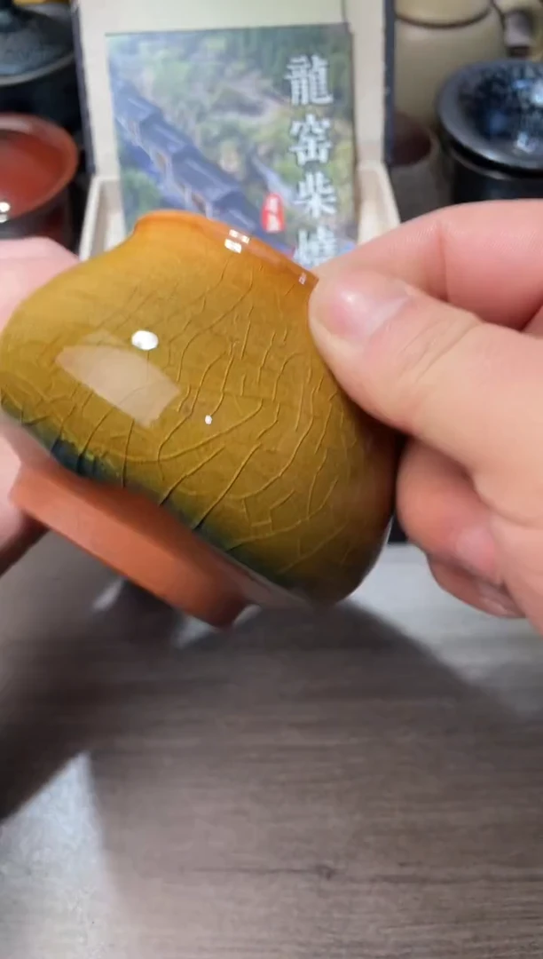 茶盏带礼盒高端茶器主人杯