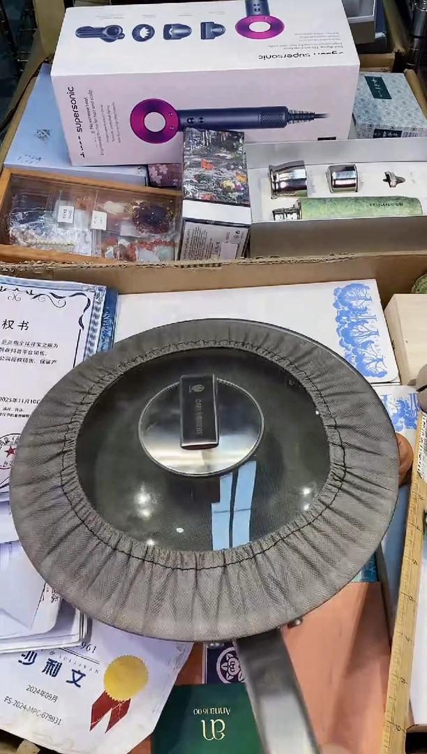 【闪购商品】瓷片32cm纯钛不粘大炒 锅