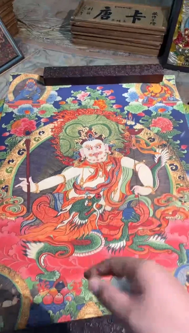 卷轴画东东唐卡tk16