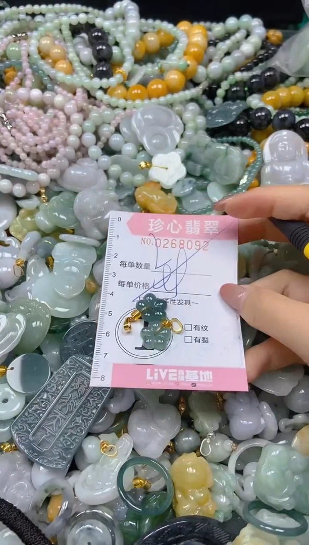 翡翠未镶嵌颈饰闪购0268092多样性发其一