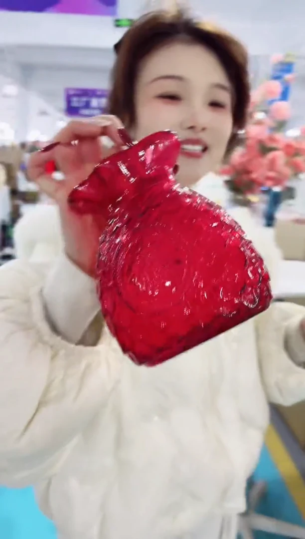 【闪购商品】玻璃私花主义花瓶厂-微瑕--7IL8