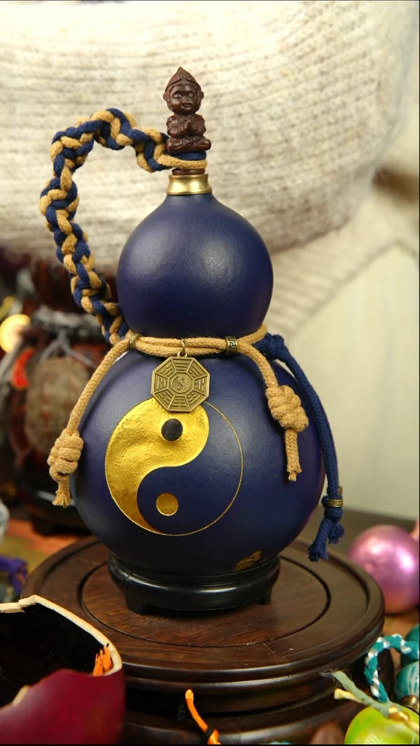 764号750ml左右非遗大漆酒葫芦