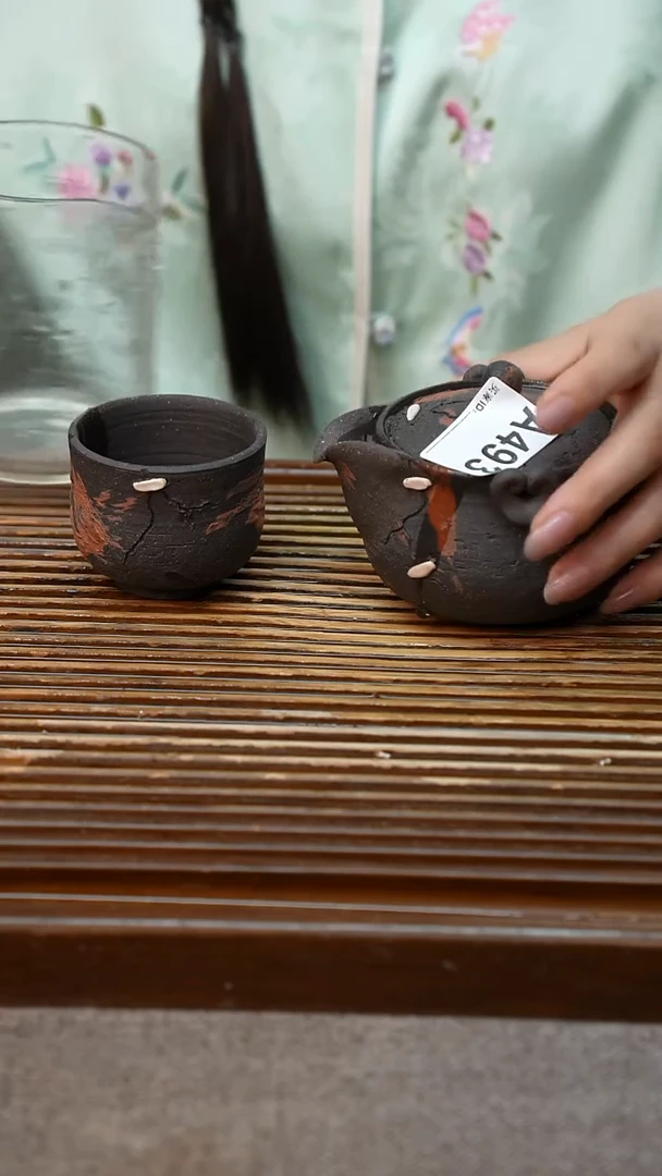 粗陶手工茶具 每只不同