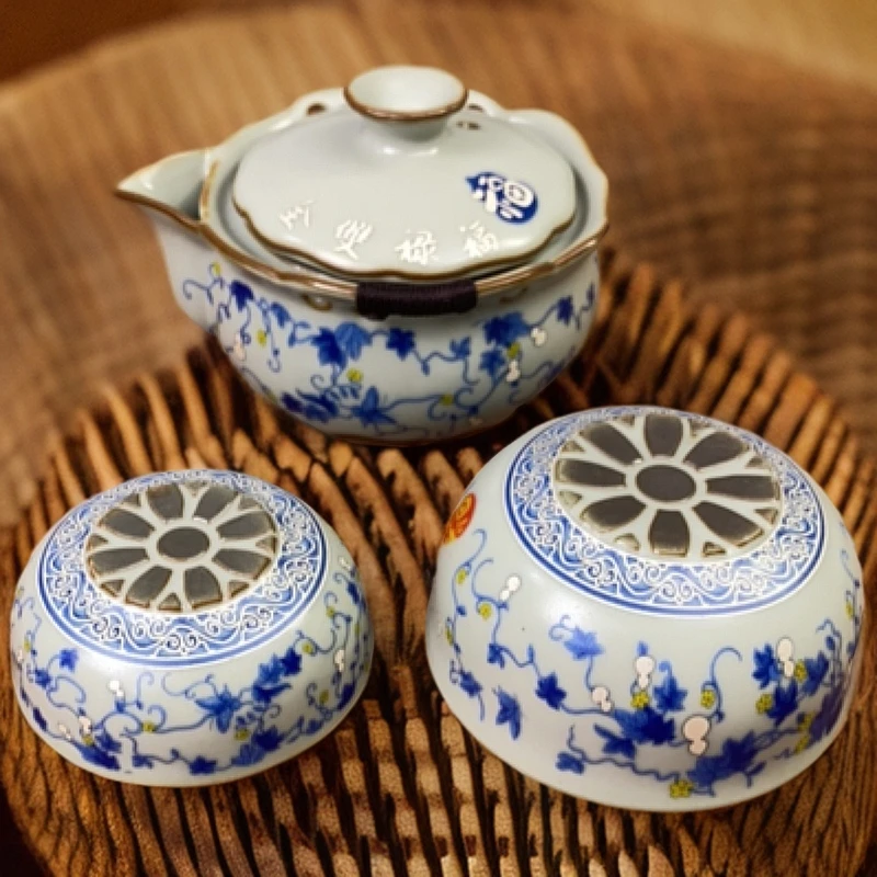 B0056颜荣聪一壶两杯一主人杯一客杯旅行套装套组