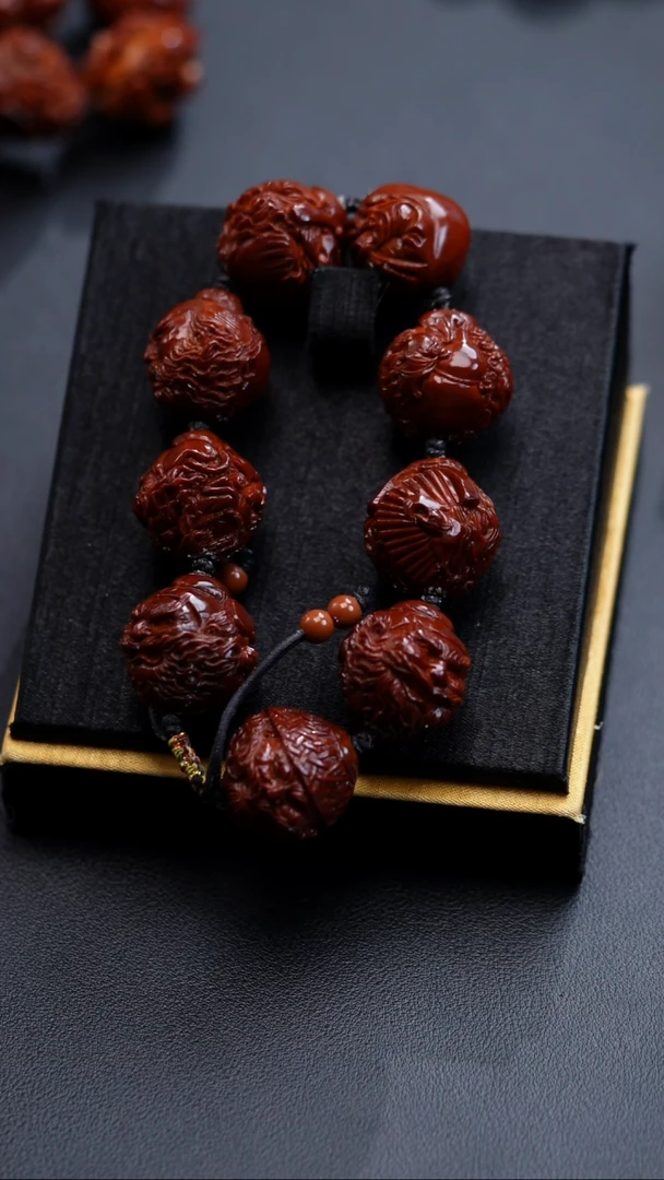 手串橄榄核【****】钟馗头23