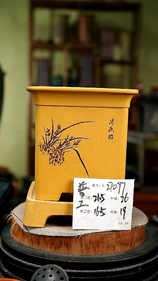 紫砂花盆花卉园艺27097+z