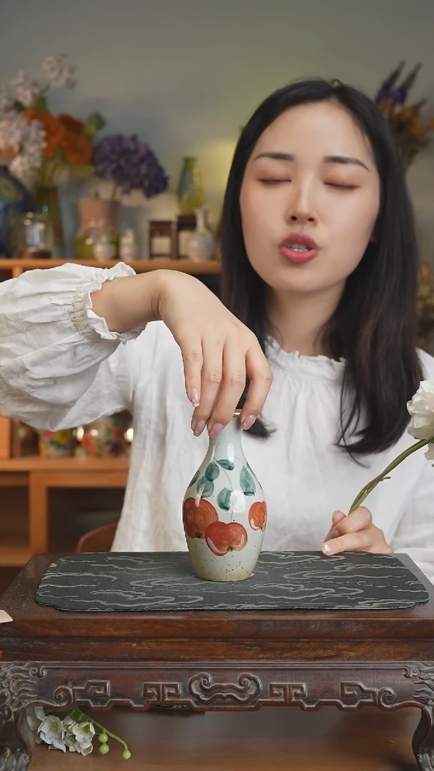 摆件景德镇陶瓷原创花器