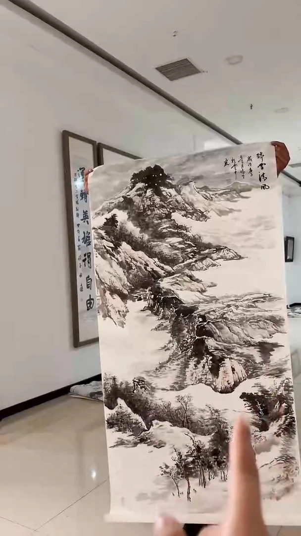 国画包头艺博会老师作品