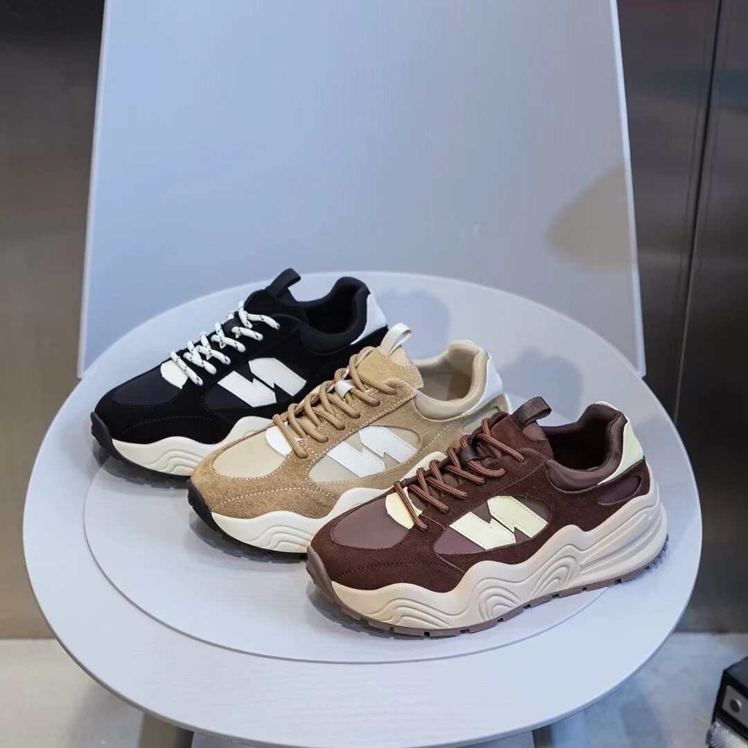 正品厚底透气阿甘鞋女2025新款时尚休闲百搭老爹鞋女6388