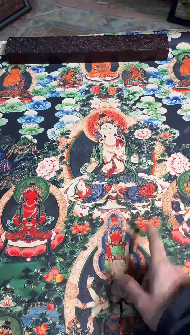 卷轴画天天的唐卡tk160