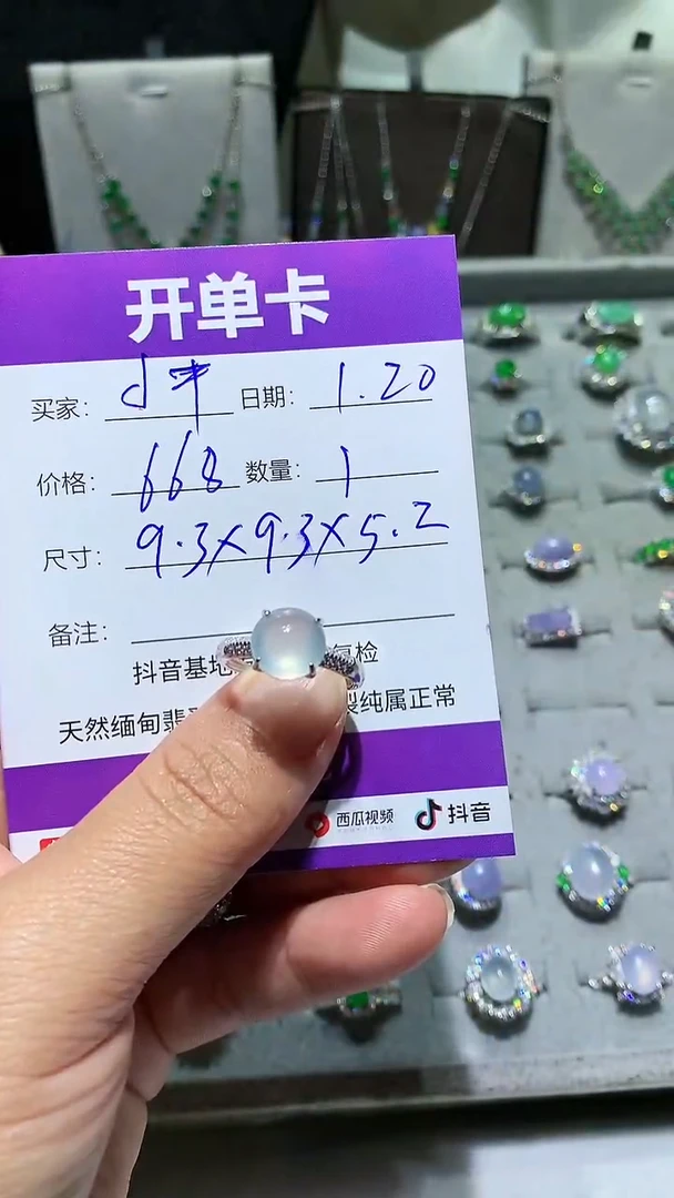 【闪购商品】翡翠耳饰银S925镶嵌向 小平