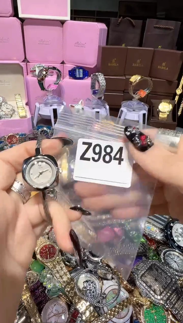 石英机芯不锈钢不锈钢直播定闪专用