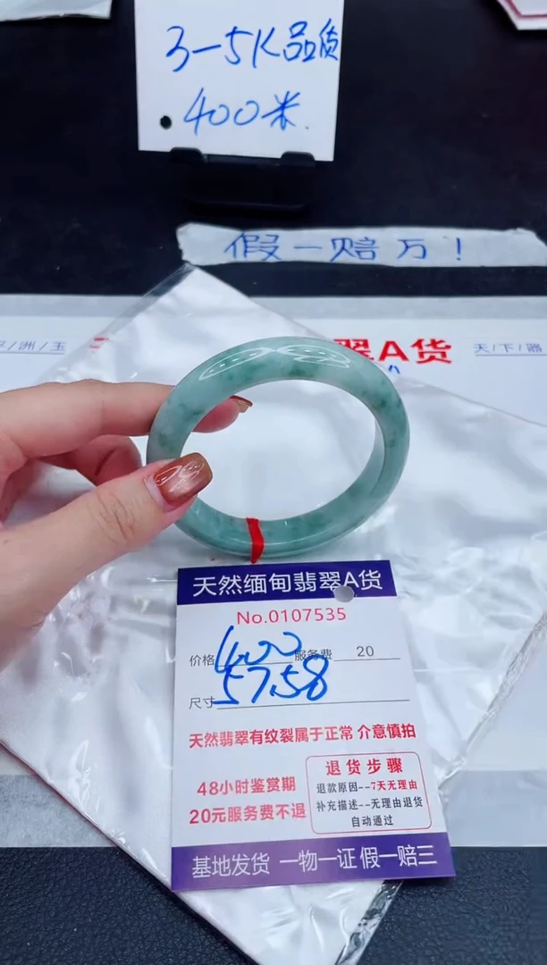 未镶嵌手镯翡翠400.00