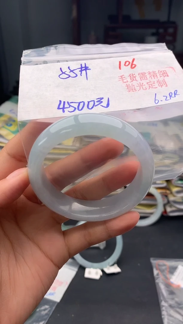 定制翡翠未镶嵌106毛货需精细抛光多样性1件4500元