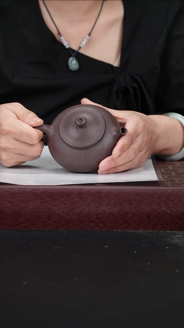 茶壶紫砂天青寒江180CC
