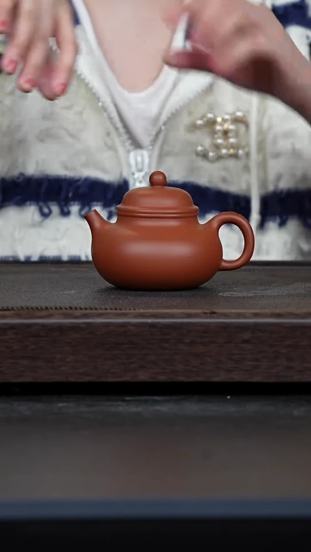 【闪购商品】紫砂茶壶微瑕红清水容天