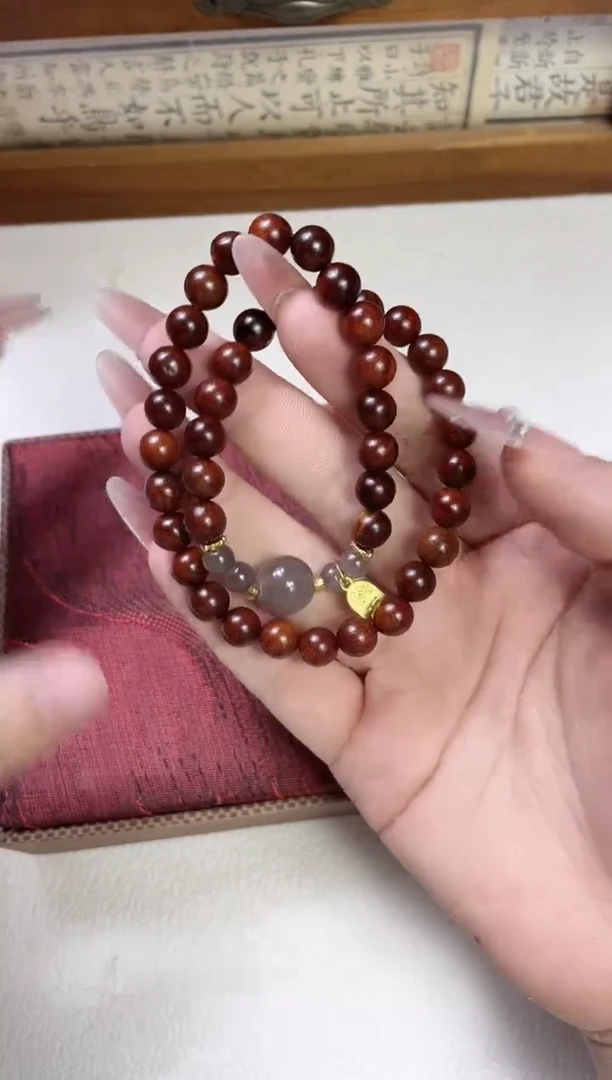 非洲檀香手串/手链精美手串 无礼盒 多发性其一