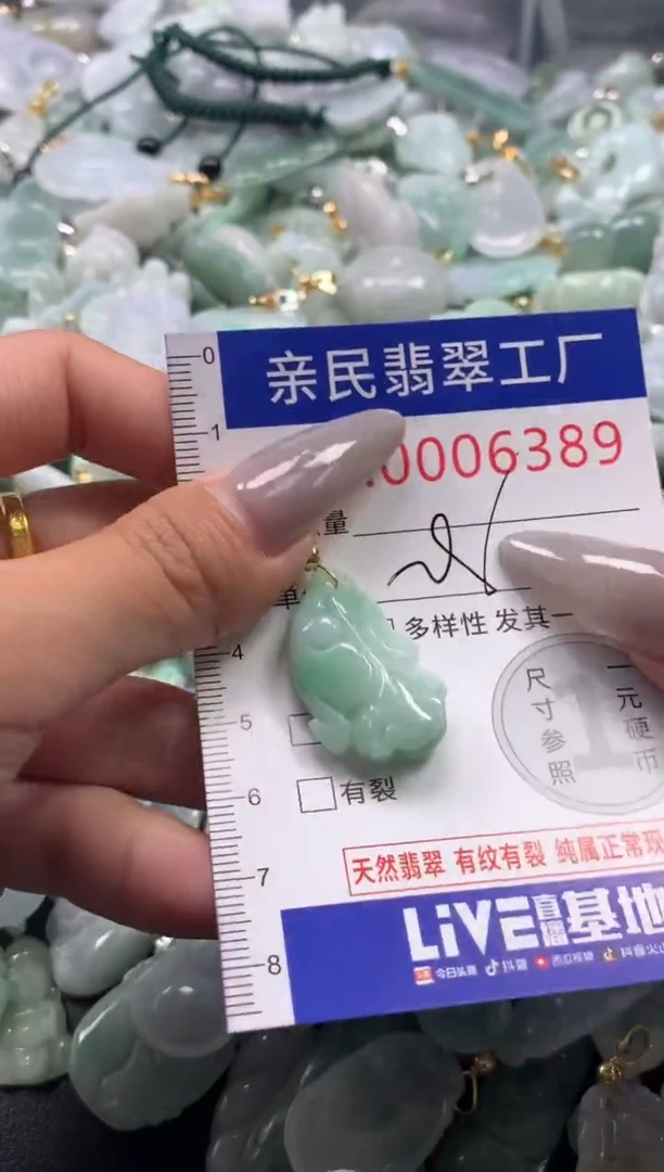 颈饰未镶嵌翡翠6389