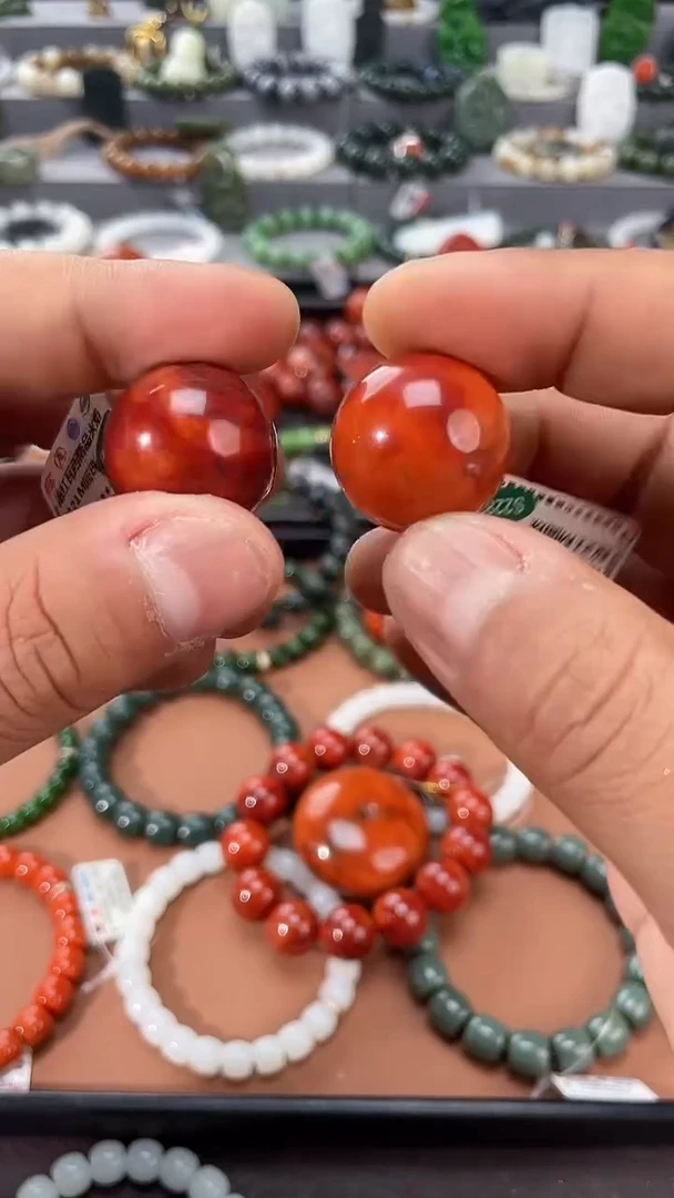 南红玛瑙手串未镶嵌多样性发一件TNH0100