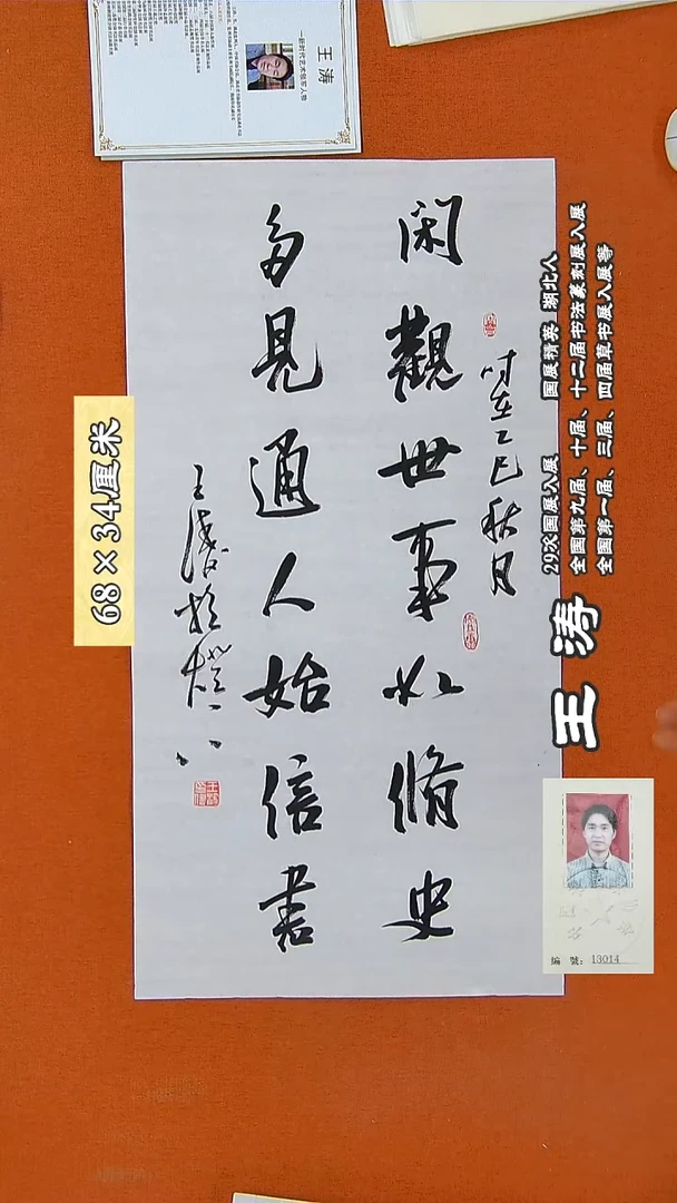 书法49R王涛书法作品